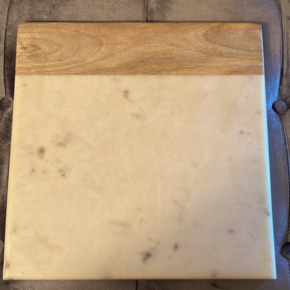 Marble/Wood Cutting Board - Picture 2 of 3